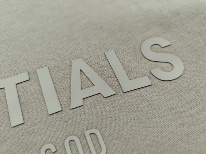 Fear Of God (Essentials) 1:1 quality version Back Silicone 3D Letter Brushed Fleece Hoodie 8 colors 29545510