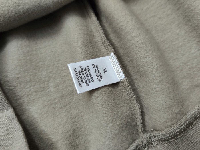 Fear Of God (Essentials) 1:1 quality version Back Silicone 3D Letter Brushed Fleece Hoodie 8 colors 29545510
