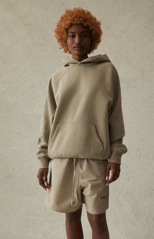 Fear Of God (Essentials) 1:1 quality version Back Silicone 3D Letter Brushed Fleece Hoodie 8 colors 29545510