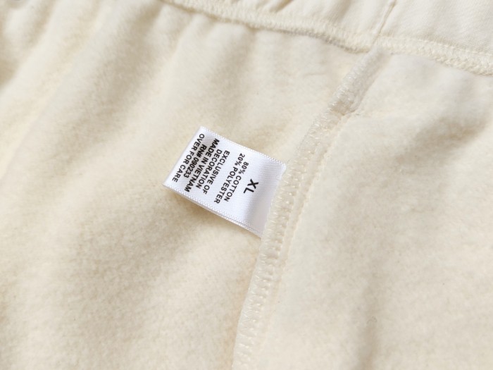 Fear Of God (Essentials) 1:1 quality version 3M Reflective Letter Brushed Fleece Casual Cuffed Pants 8 colors 29545593