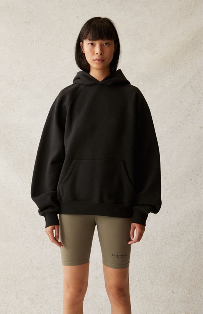 Fear Of God (Essentials) 1:1 quality version Back Silicone 3D Letter Brushed Fleece Hoodie 8 colors 29545510