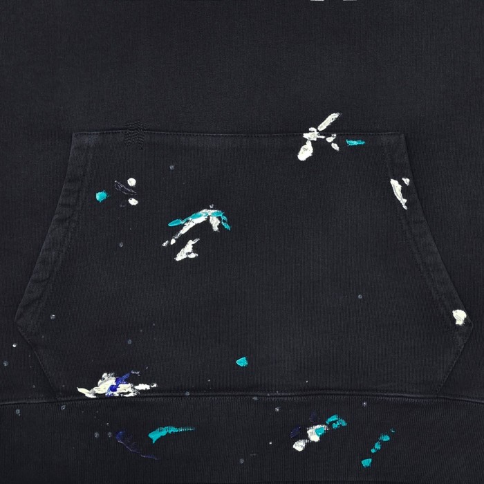 GaIIery Dept. [Big & Tall for weights up to 260 lbs]1:1 quality version Faded Letter Paint Splatter Layered G Patch Hoodie 29545402