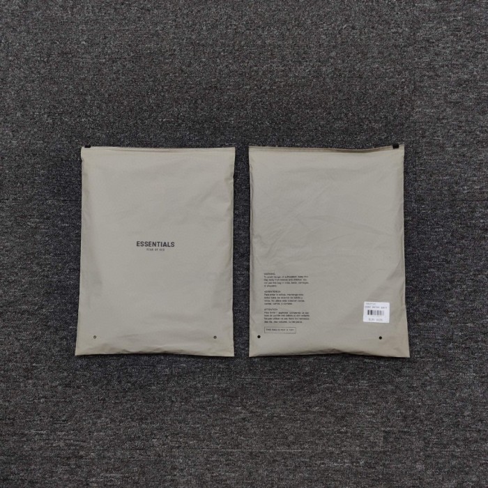 Fear Of God (Essentials) 1:1 quality version Back Silicone 3D Letter Brushed Fleece Hoodie 8 colors 29545510