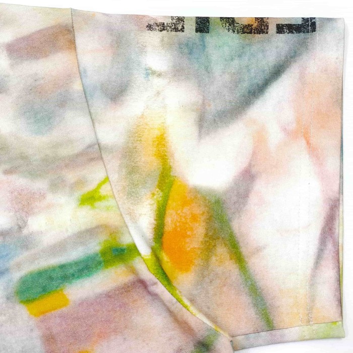 GaIIery Dept. [Big & Tall for weights up to 220 lbs]1:1 quality version Full Watercolor Tie Dye Back French Slogan Tee 29545276