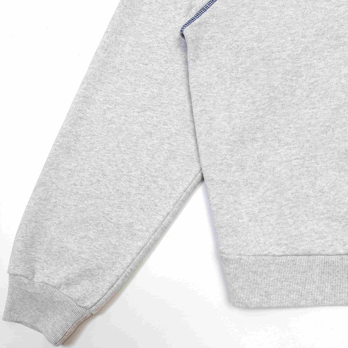 Sp5der [Big & Tall for weights up to 220 lbs]1:1 quality version Raglan Stitching 55 Frayed Patch Hoodie & Pants Set 29545412
