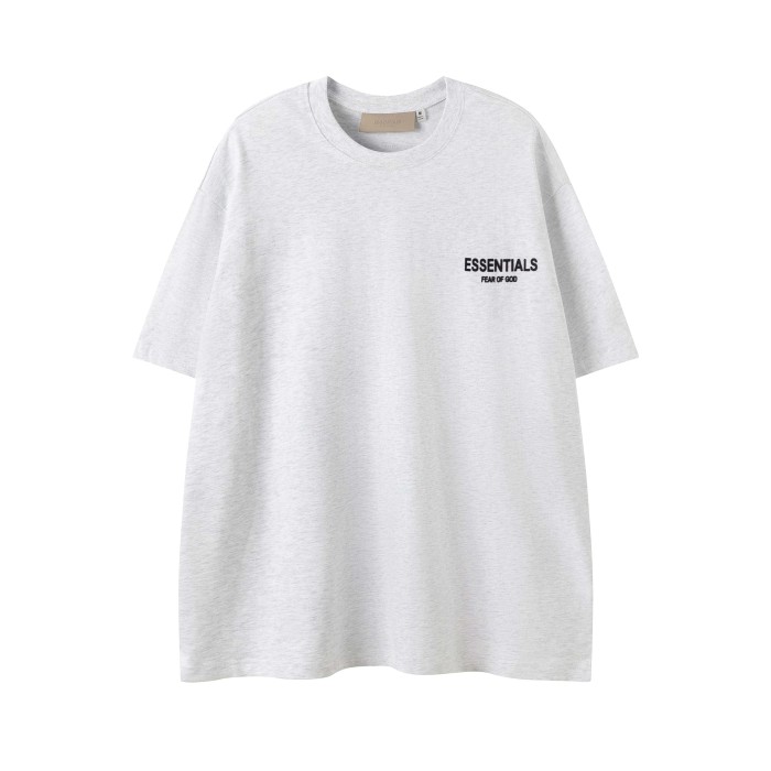 [50% Off]Fear Of God (Essentials) Black Applique Print tee 3 colors
