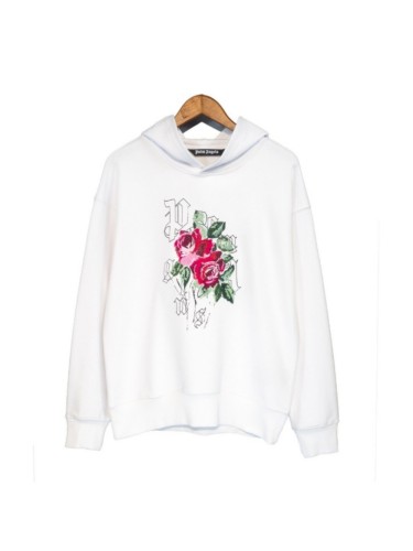 [50% Off]Palm Angels Nice to see a rose Hoodie 16823927