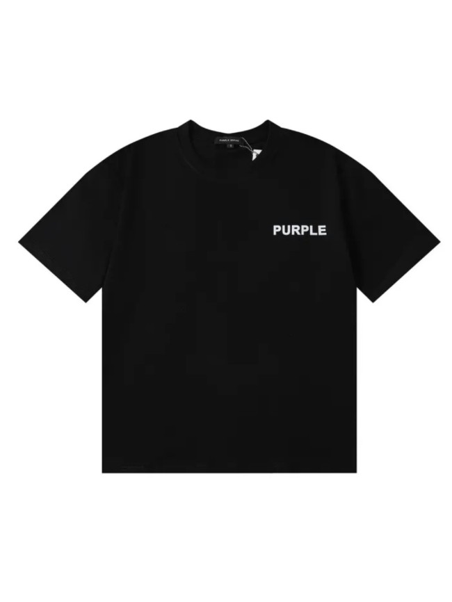 [50% Off]Purple Brand Small logo printing T-shirt