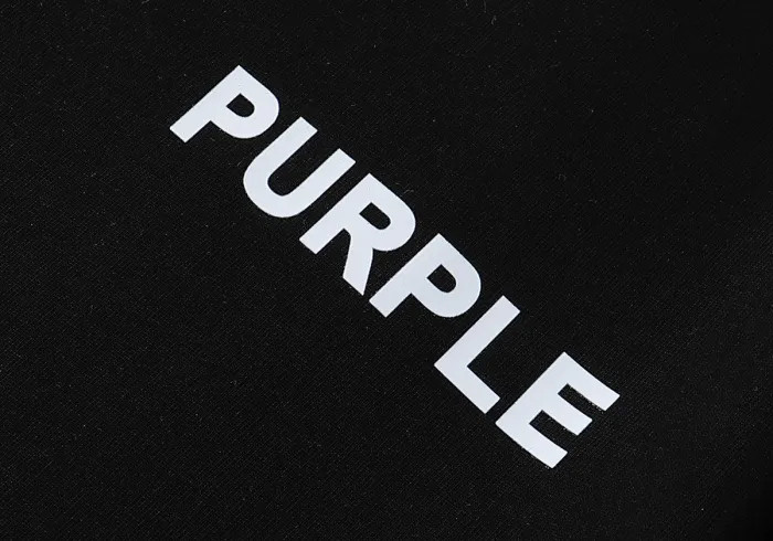 [50% Off]Purple Brand Small logo printing T-shirt