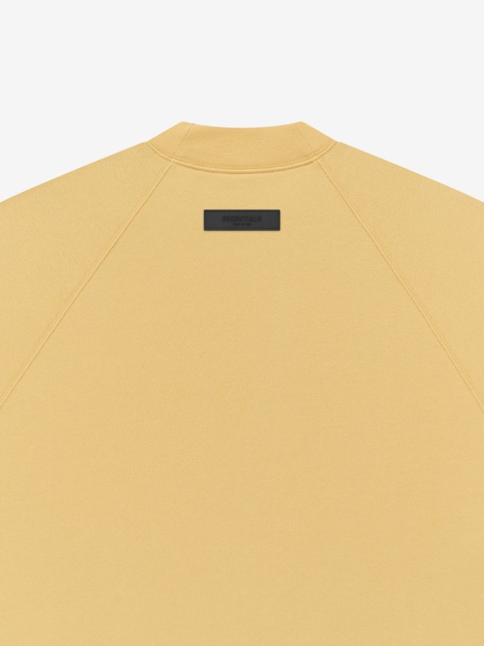 Fear Of God (Essentials) [Big & Tall for weights up to 220 lbs]1:1 quality version 3D Silicone Letter Pullover Sweatshirt 6 colors 29547523