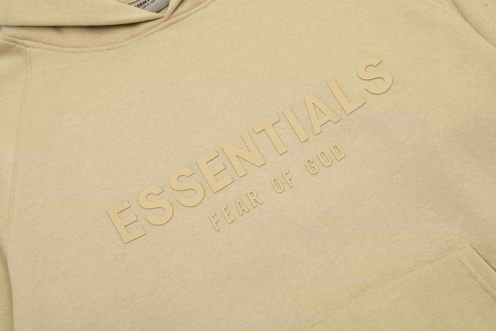 [50% Off]Fear Of God (Essentials) Veneer Letter Print hoodie&pant 6 colors