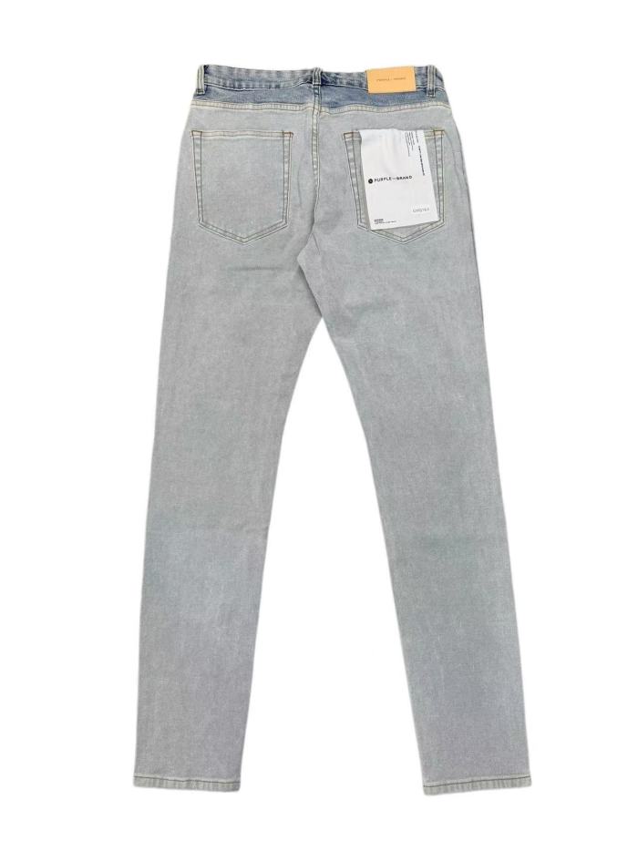 Purple Brand 1:1 quality version Washed Inside Out Exposed Pockets Side Stripe Slim Jeans 29547721