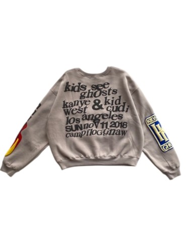 [50% Off]Kids see ghosts forming print sweatshirt Kanye West