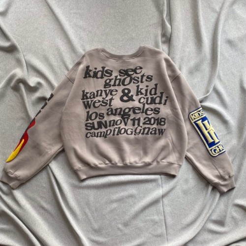 [50% Off]Kids see ghosts forming print sweatshirt Kanye West