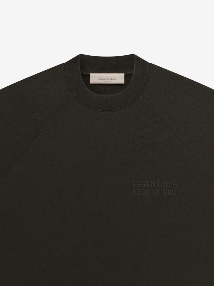 Fear Of God (Essentials) [Big & Tall for weights up to 220 lbs]1:1 quality version 3D Silicone Letter Pullover Sweatshirt 6 colors 29547523
