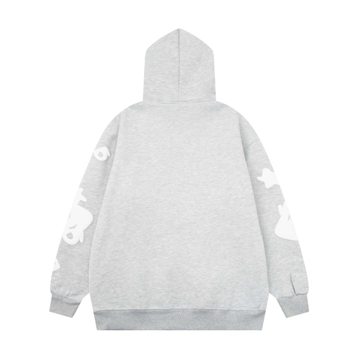 [50% Off]Young Thug-Sp5der Digital number 5 and stars Print hoodie & pants set