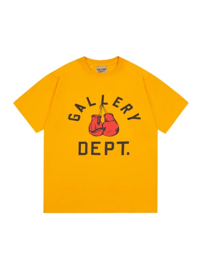 [50% Off]GaIIery Dept. Retro hanging boxing gloves washed printed tee