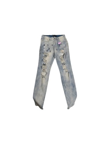 Amiri Hand-painted Splatter Washed Distressed Ripped High Street Slim Jeans 29554710