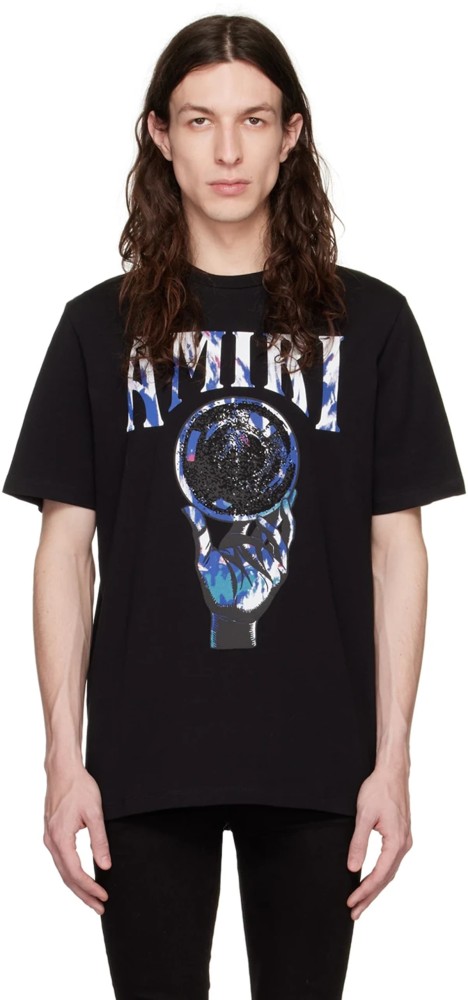 [50% Off]Amiri Crystal Ball Print tee 2 colors