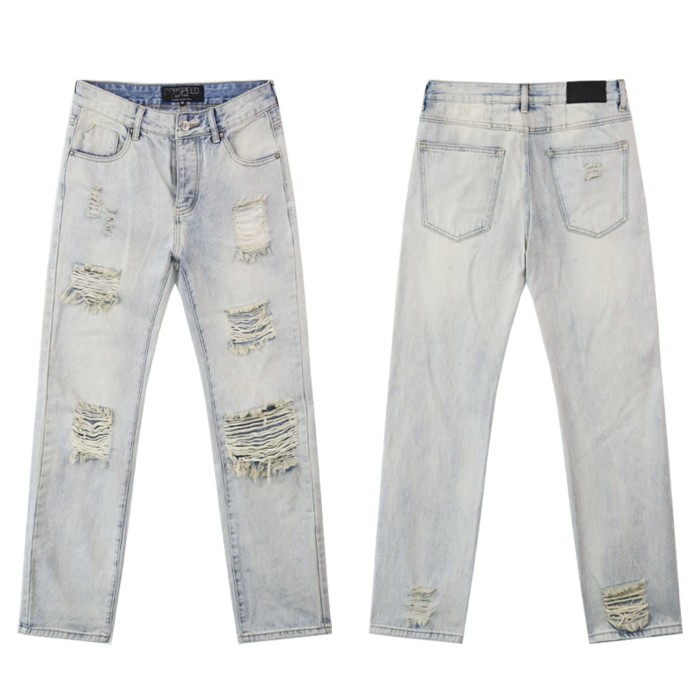 [50% Off]Purple Brand threed patch jeans 3 colors