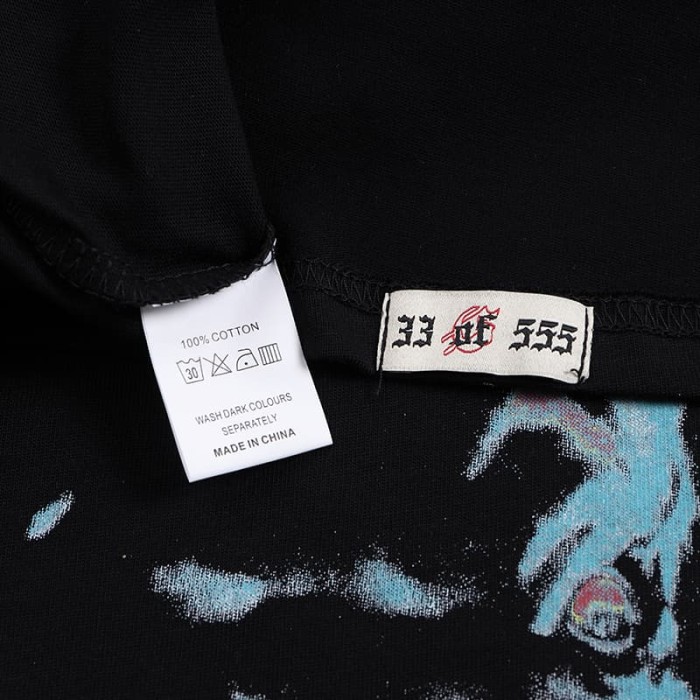 [50% Off]Godspeed Moonlight Doberman Print tee