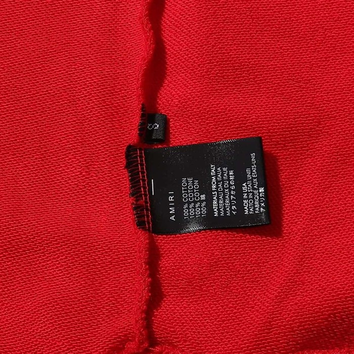 [50% Off]Amiri Classic logo Sleeve bone Print hoodie 3 colors