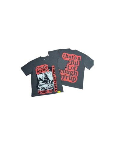 Cough Syrup Vintage Tour Poster Print Back Red Block Slogan Tee 2 colors 29557043