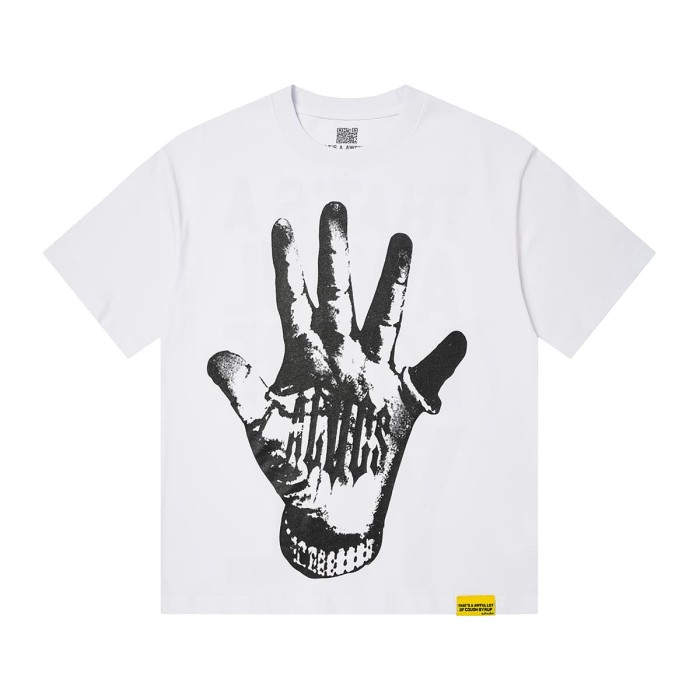Cough Syrup Hand Print Back Slogan Oversized Crewneck Tee 2 colors 29557037