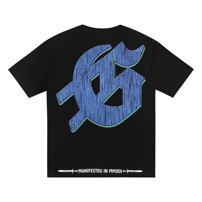 [50% Off]Godspeed Moonlight Doberman Print tee