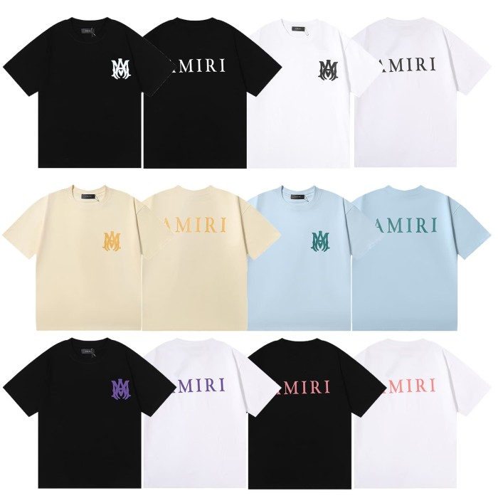 [50% Off]Amiri Simple Print tee 8 colors