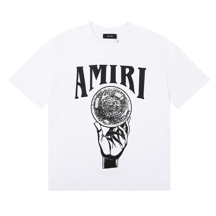 [50% Off]Amiri Crystal Ball Print tee 2 colors