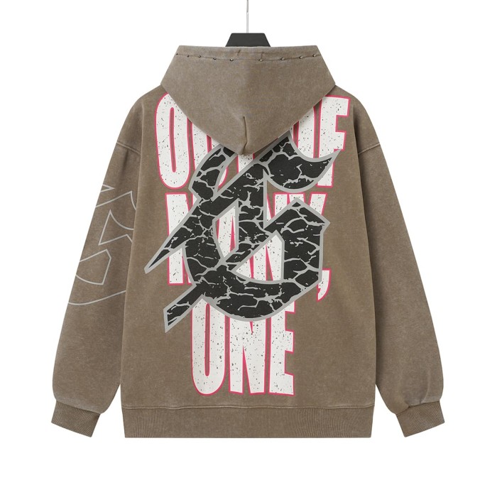 Godspeed Statue Of Liberty Basketball Cracked Letter Logo Washed Fleece Hoodie 2 colors 29563849