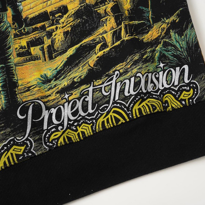 Godspeed  Astronaut Pyramid Sphinx Graphic Front Moon Pyramid Astronaut Print Hoodie 29563900