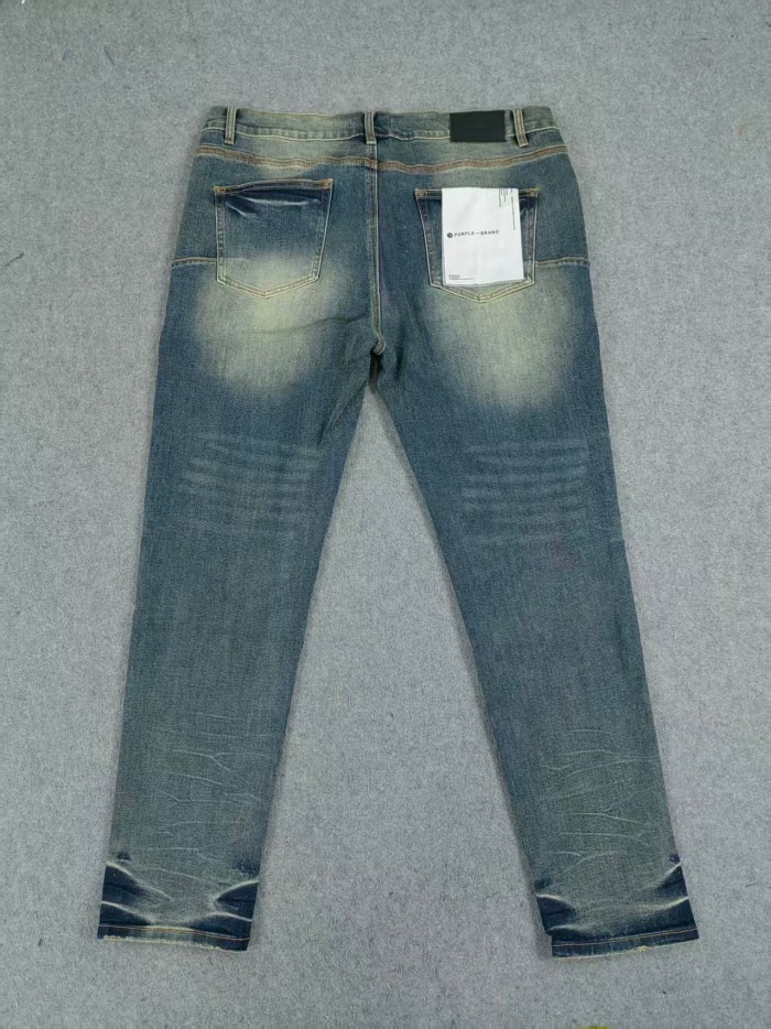 Purple Brand   1:1 quality version Vintage Washed and Rubbed Jeans 2 colors