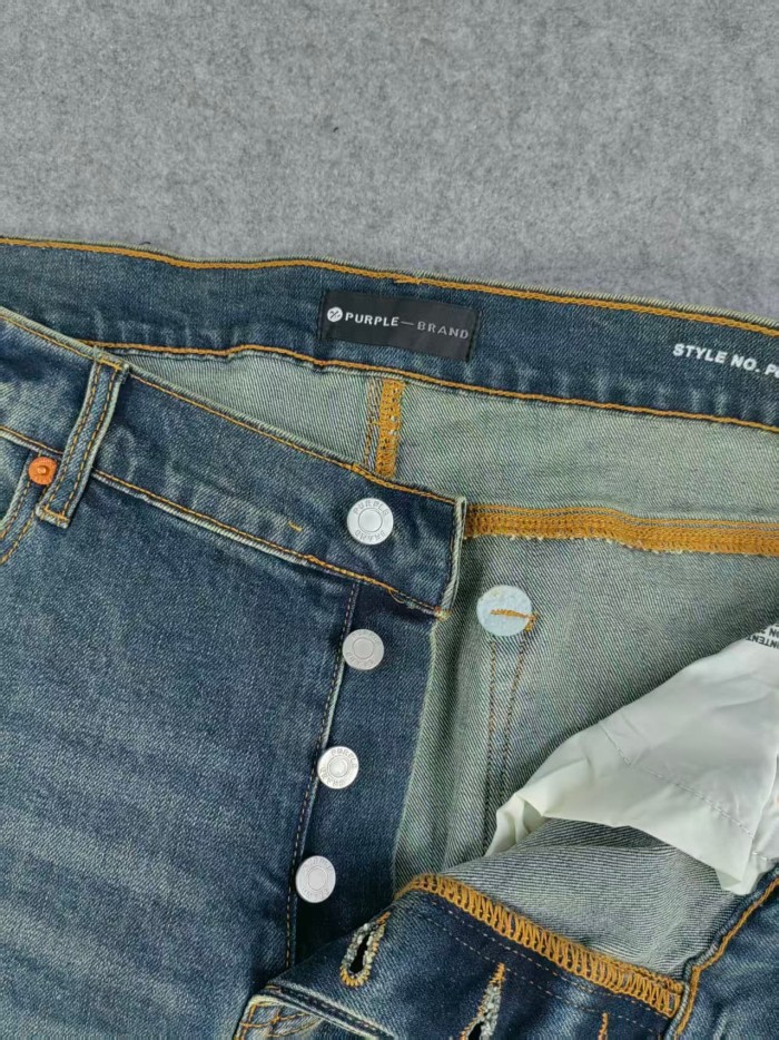 Purple Brand   1:1 quality version Vintage Washed and Rubbed Jeans 2 colors