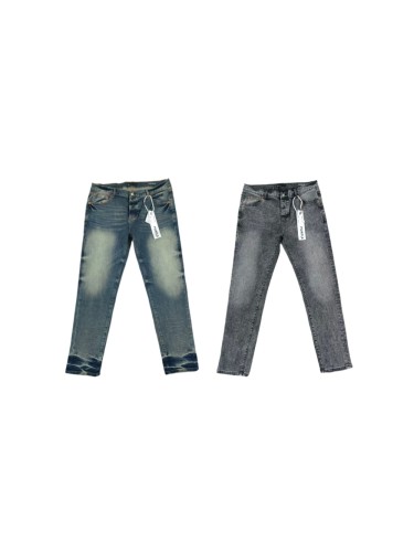 Purple Brand   1:1 quality version Vintage Washed and Rubbed Jeans 2 colors
