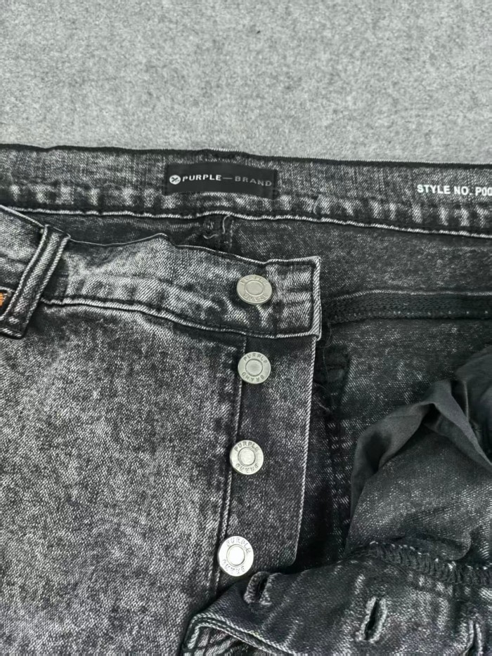 Purple Brand   1:1 quality version Vintage Washed and Rubbed Jeans 2 colors