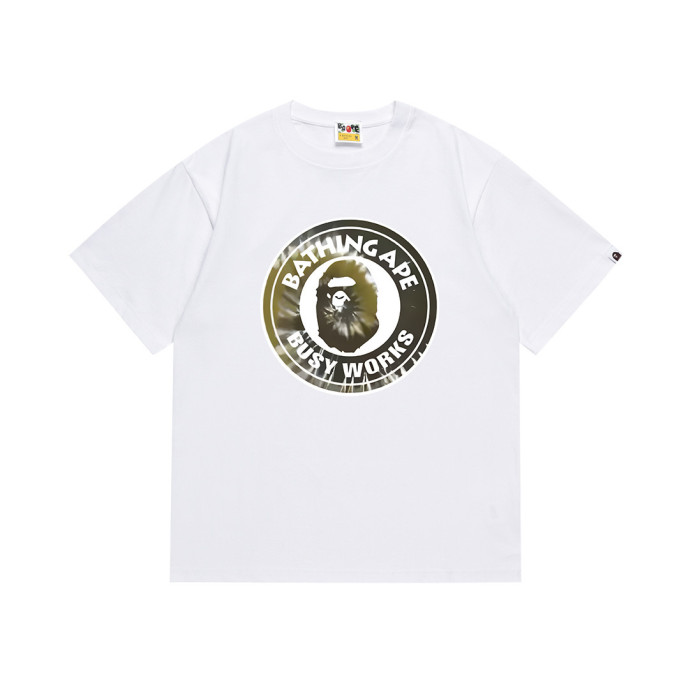 [50% Off]A Bathing Ape Ape man head star Print tee 2 colors