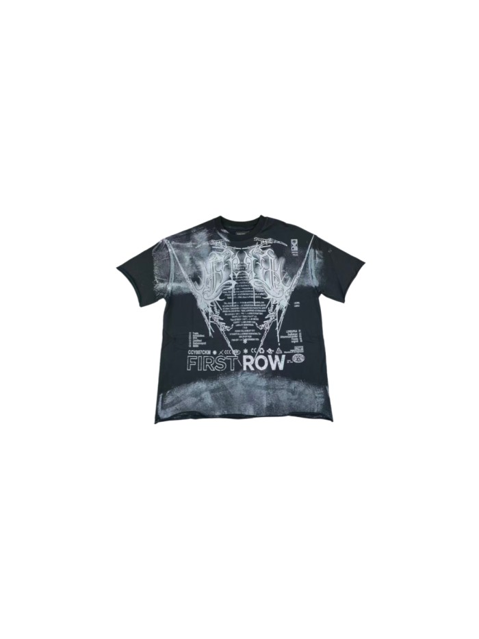 First Row Letter Print printed Tee 28747690
