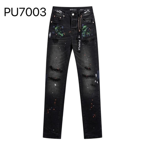 [50% Off]Purple Brand PU7003 Slim-fit ankle-length Jeans