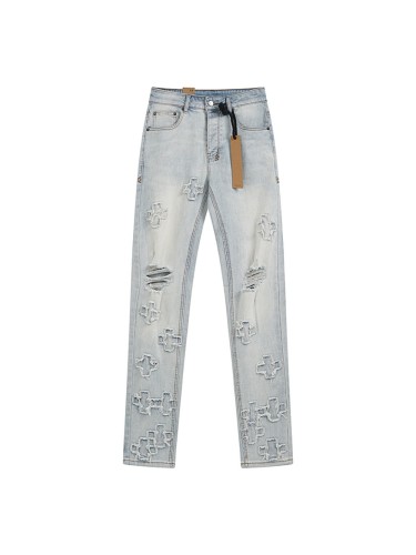 [50% Off]Ksubi KS9004 Slim-fit ankle-length Jeans