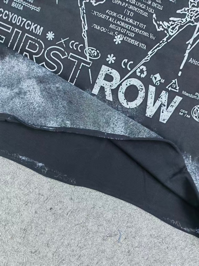 First Row Letter Print printed Tee 28747690
