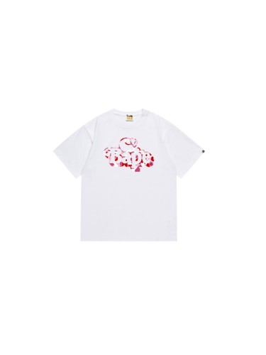 [50% Off]A Bathing Ape Camouflage Ape man head Print tee
