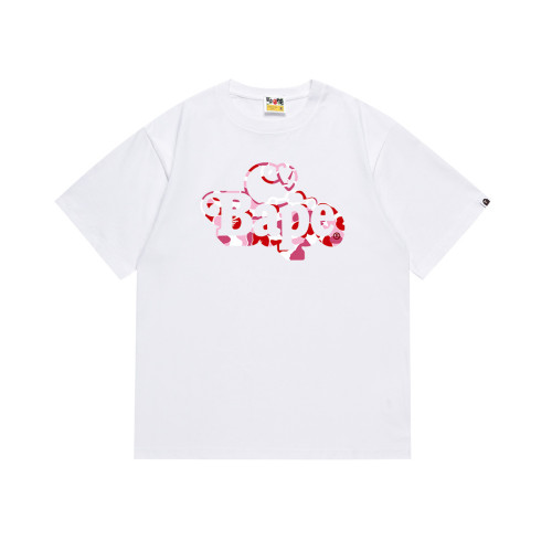 [50% Off]A Bathing Ape Camouflage Ape man head Print tee