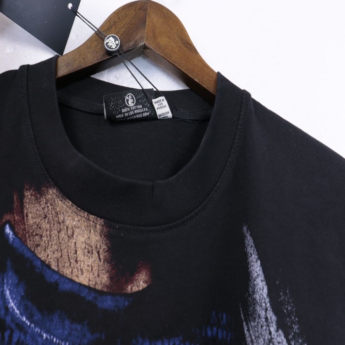 [50% Off]Hellstar Studio Hellstar Superman Print Washed Version tee