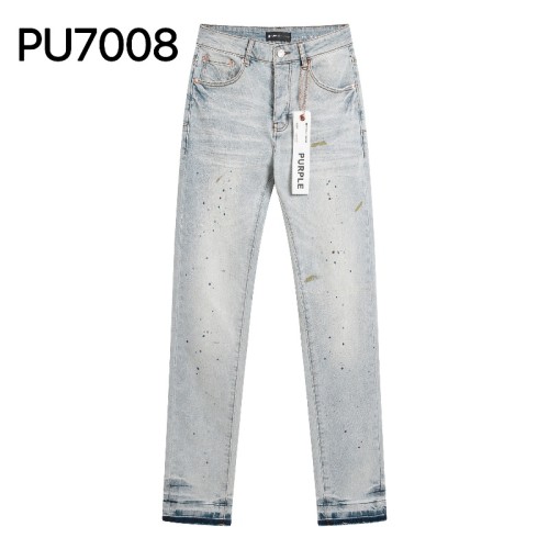 [50% Off]Purple Brand PU7008 Slim-fit ankle-length Jeans