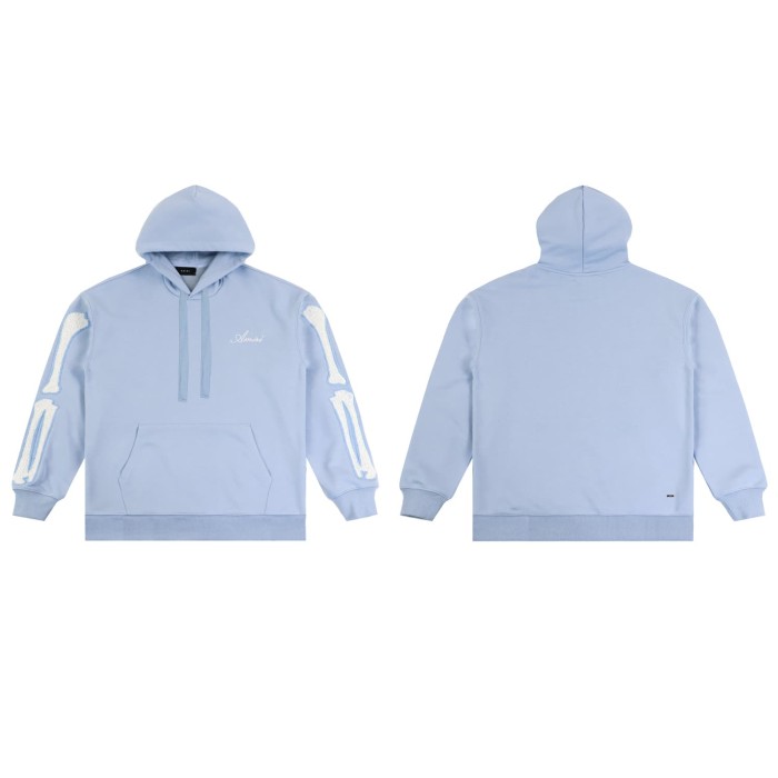 [50% Off]Amiri Bone towel embroidery hoodie 4 colors