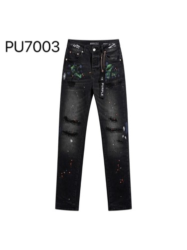 [50% Off]Purple Brand PU7003 Slim-fit ankle-length Jeans