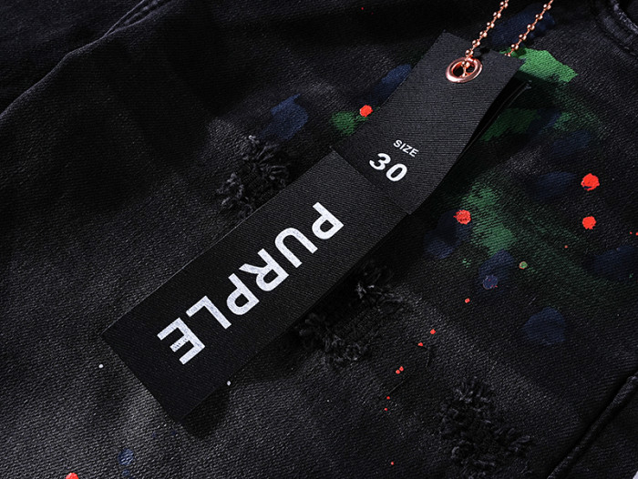 [50% Off]Purple Brand PU7003 Slim-fit ankle-length Jeans