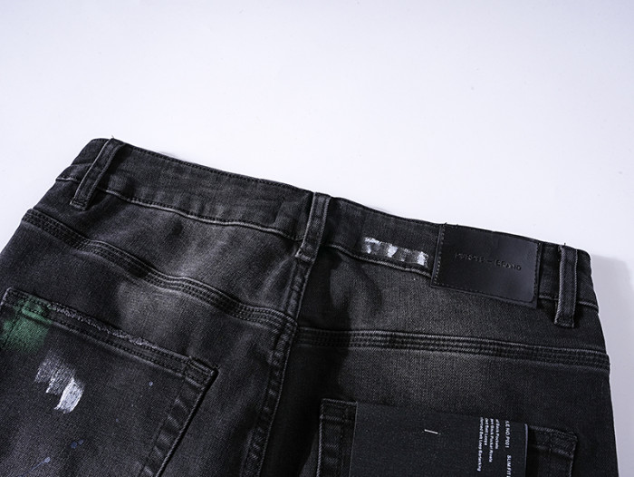 [50% Off]Purple Brand PU7003 Slim-fit ankle-length Jeans